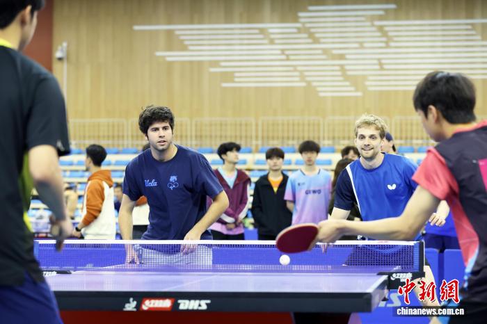 中美青年乒乓友谊赛纪念乒乓外交55周年